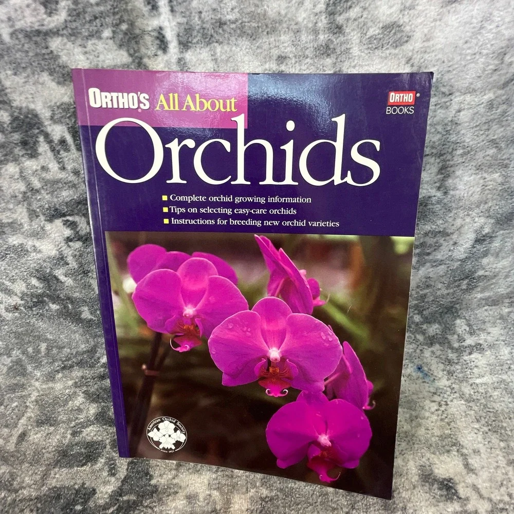 Ortho Whitecap Books Growing Displaying All About Orchids 1990s 2 Book‎ Lot